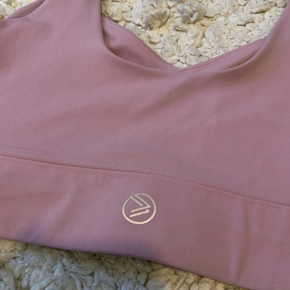 Savvi Lifestyle Co Tundra Sports Bra Light Purple & Cream White 2XL fits like XL - Picture 6 of 7